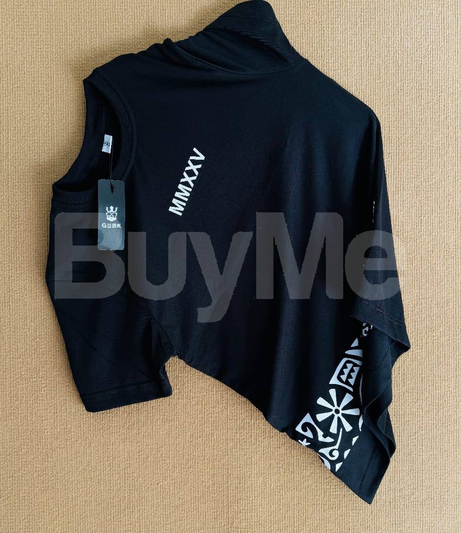 NORMAL CREW NECK TSHIRT WITH DESIGN - DARK BLUE