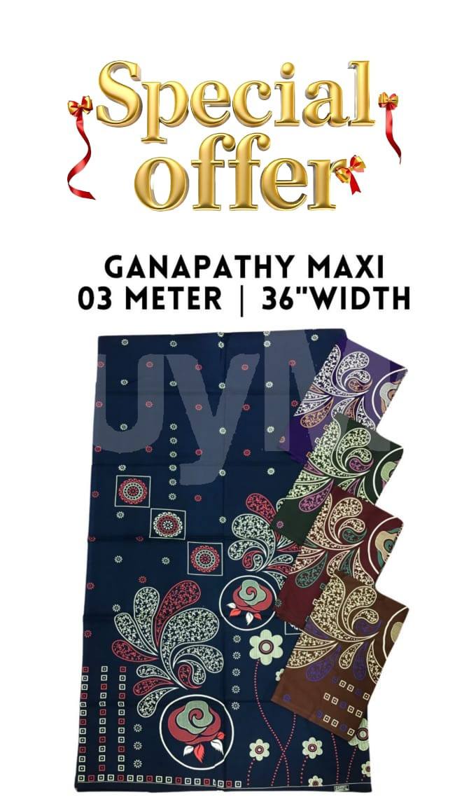 MAXI MATERIAL 36" WIDTH - BLUE