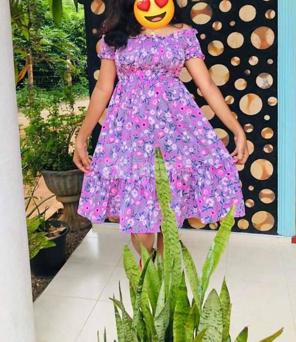 GIRLS FROCK - PURPLE
