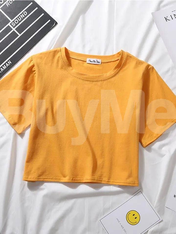 CROP TOP - ORANGE
