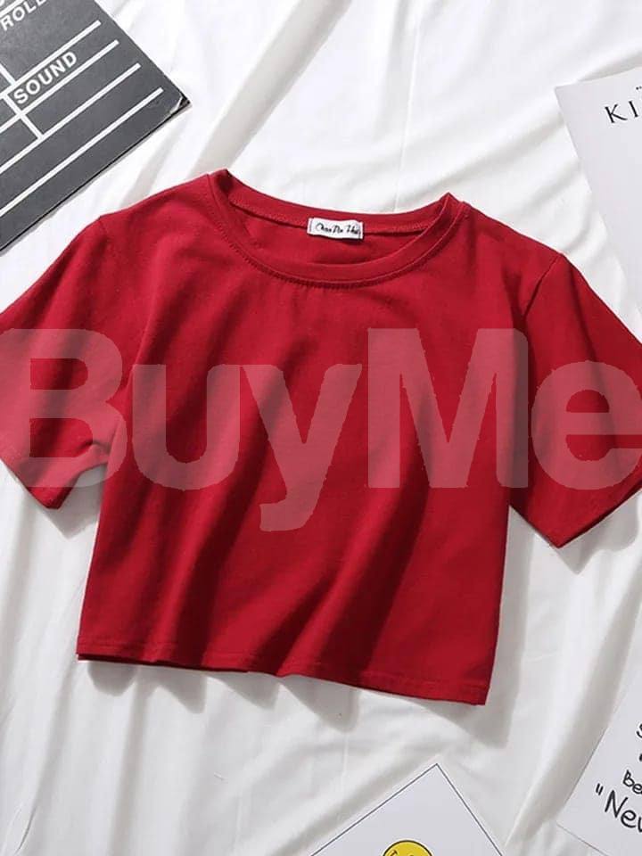 CROP TOP - RED