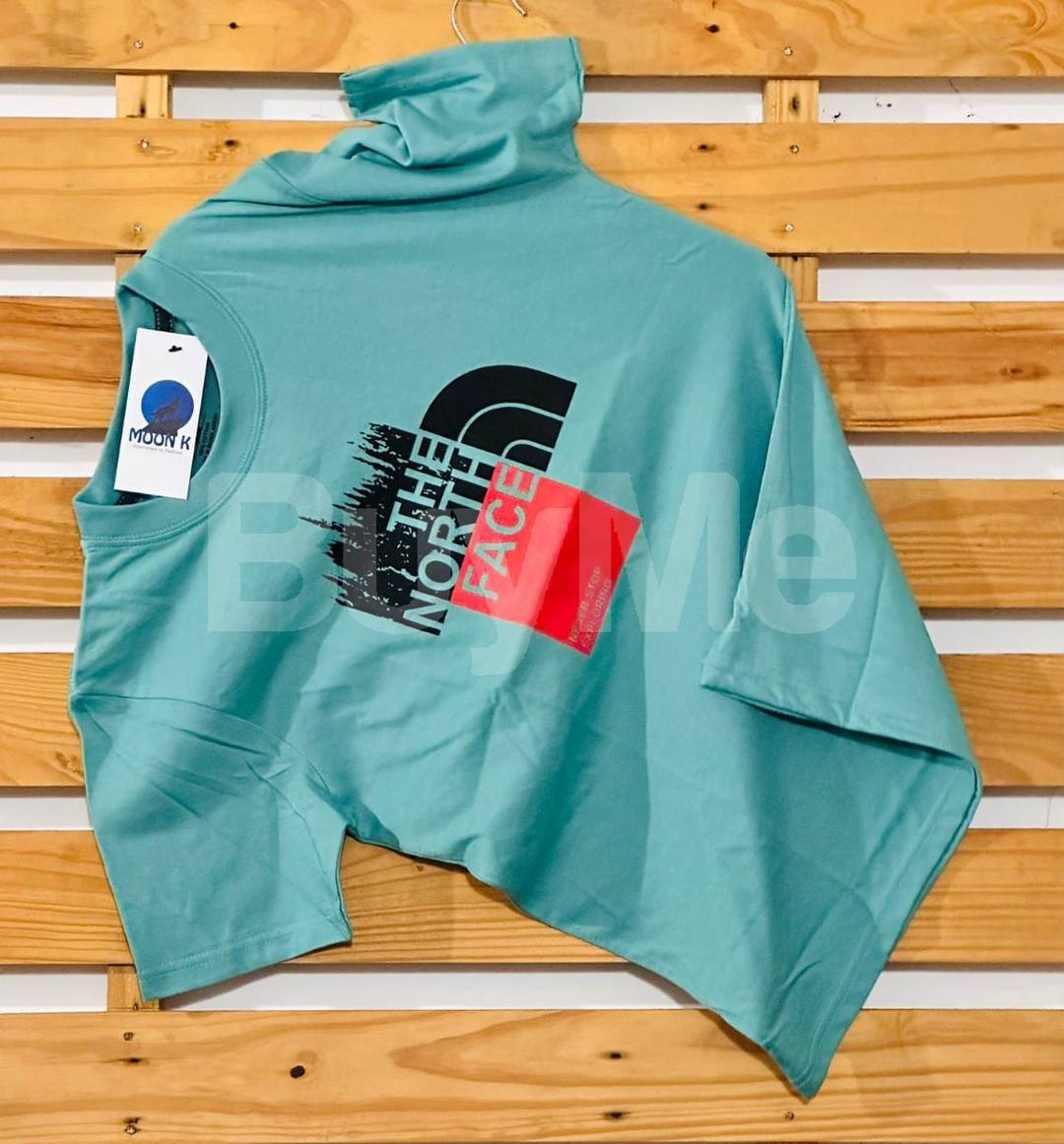 ROUND NECK TSHIRT - MINT GREEN