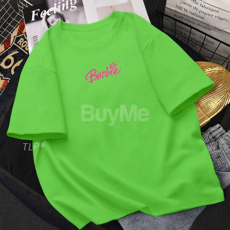 BARBIE BAGGY TSHIRT - LIGHT GREEN