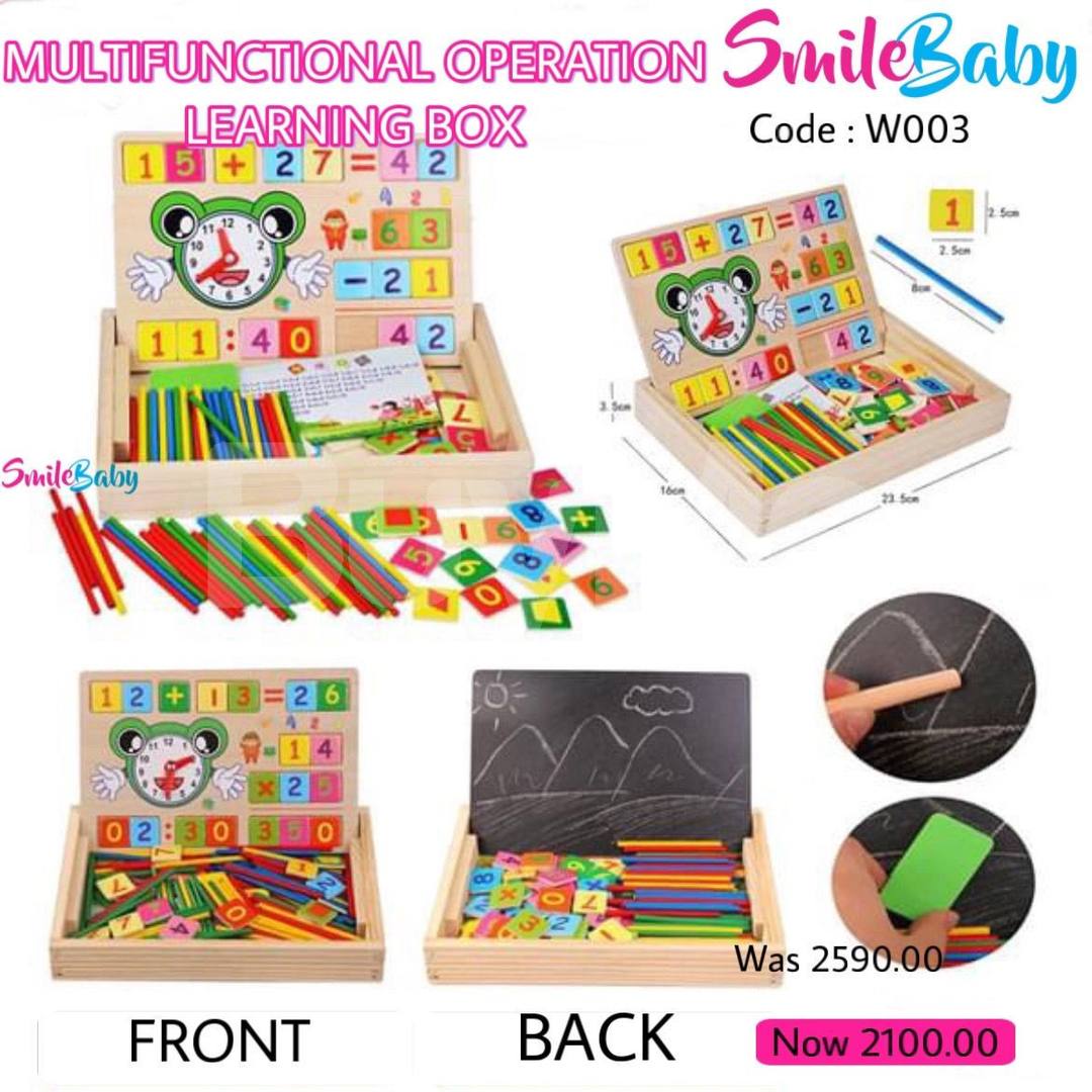 MULTIFUNCTIONAL OPERATION LEARNING BOX