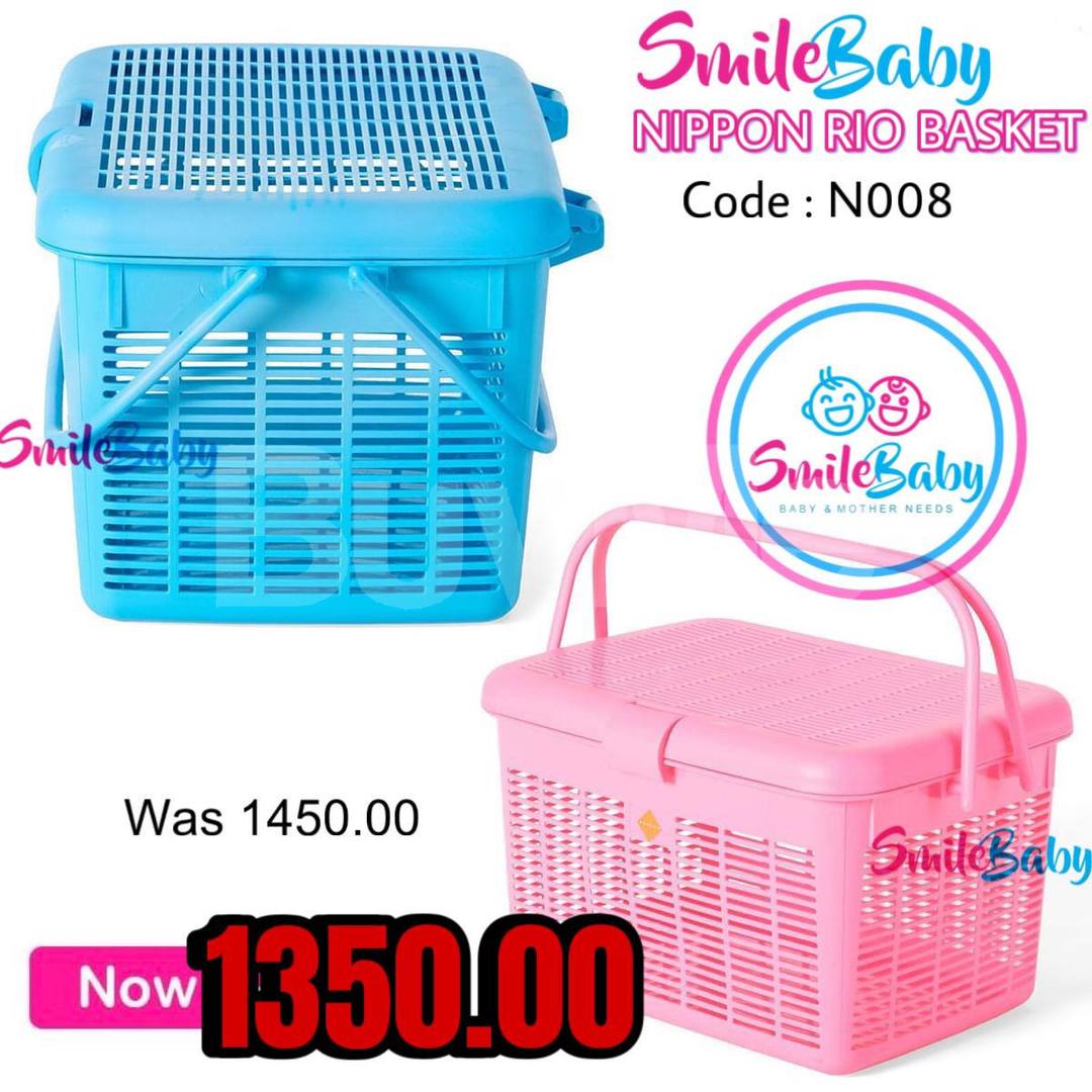 NIPPON RIO BASKETS PINK AND BLUE