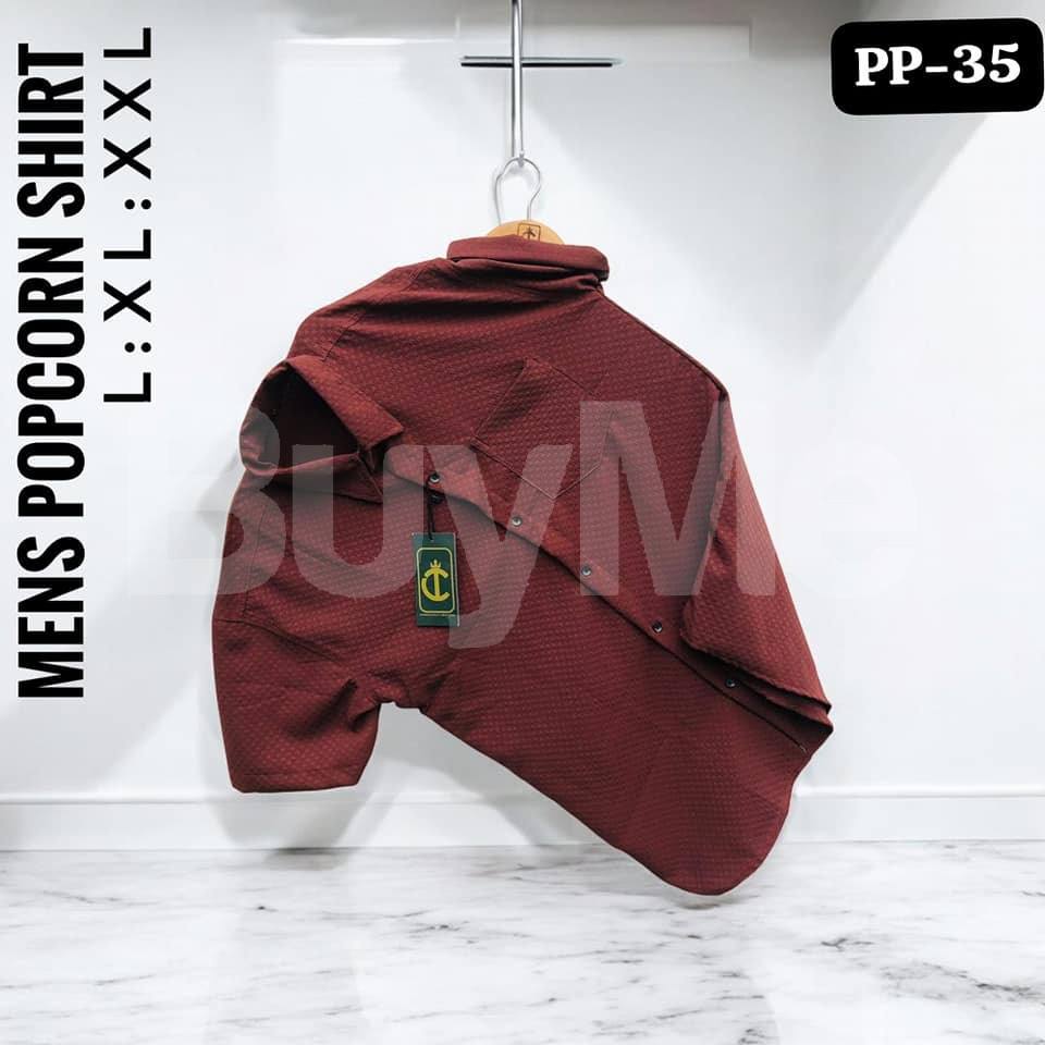 POPCORN SHIRT PREMIUM QUALITY - BROWN