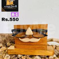 WOODEN CRAFTED SPECTACLE HOLDER FOR MEN