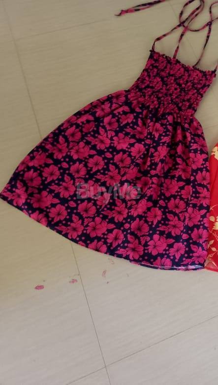 LADIES FROCK - PINK