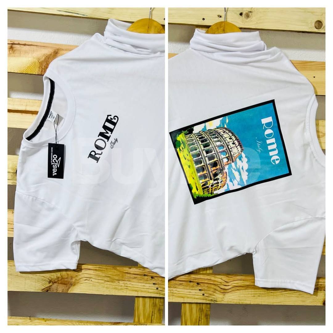 ROME LOGO TSHIRT - WHITE