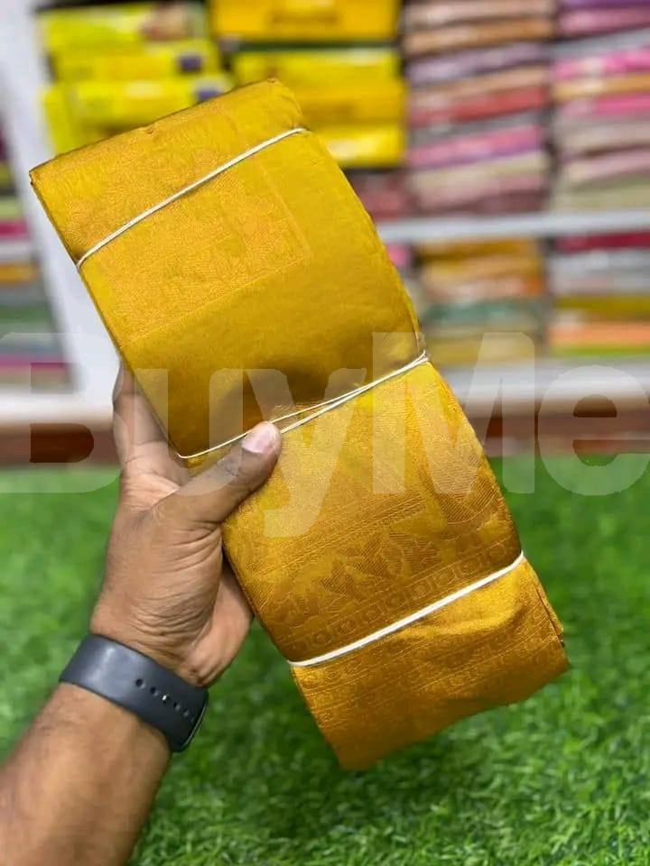 TRADITIONAL SILK SAREE - GOLD