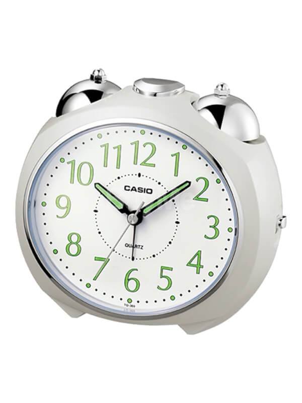 CASIO TABLE CLOCK - WHITE