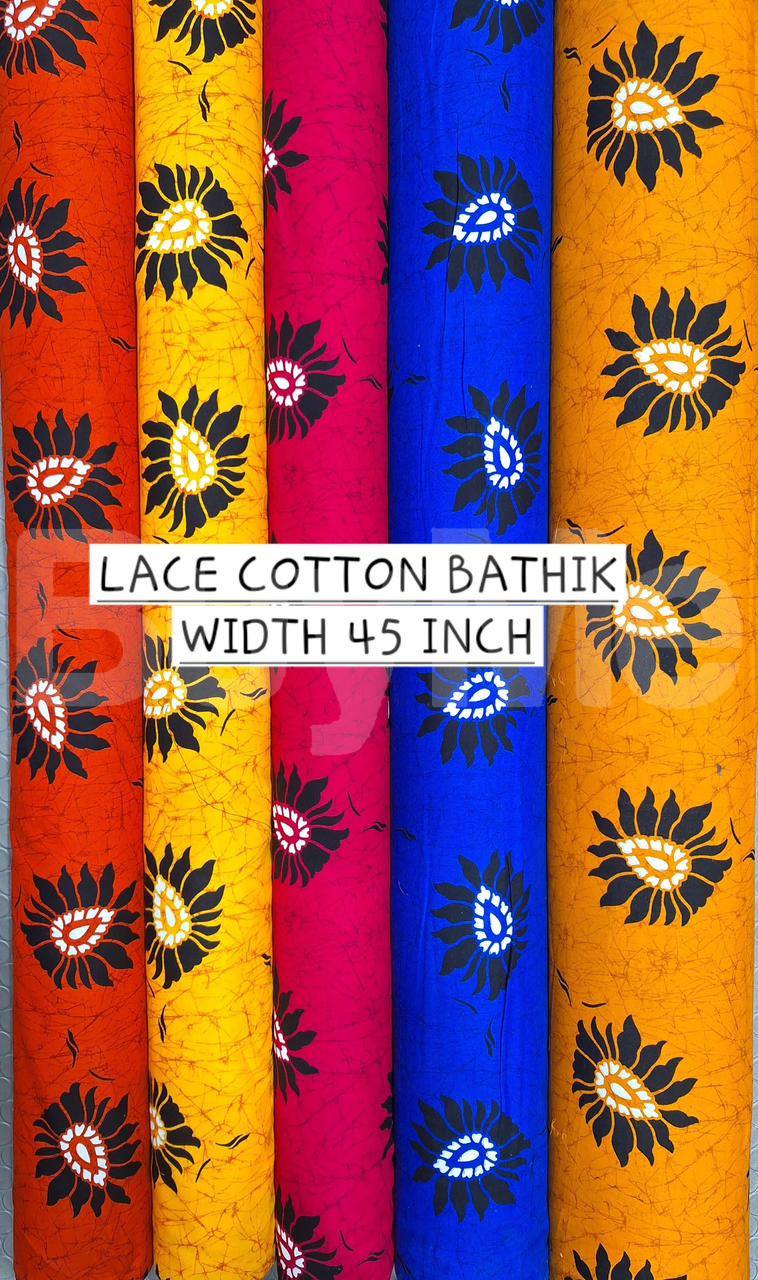 LACE COTTON BATHIK - WIDTH 45 INCH