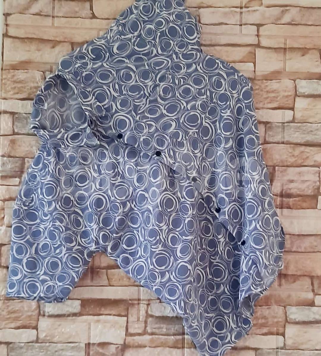 MEN'S SHORT SLEEVE SHIRT - LIGHT BLUE