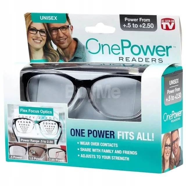 ONE POWER READING GLASS