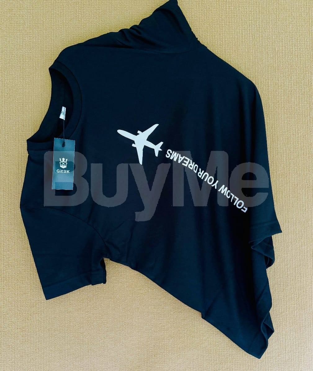 MEN'S CREW NECK TSHIRT - MIDNIGHT BLUE