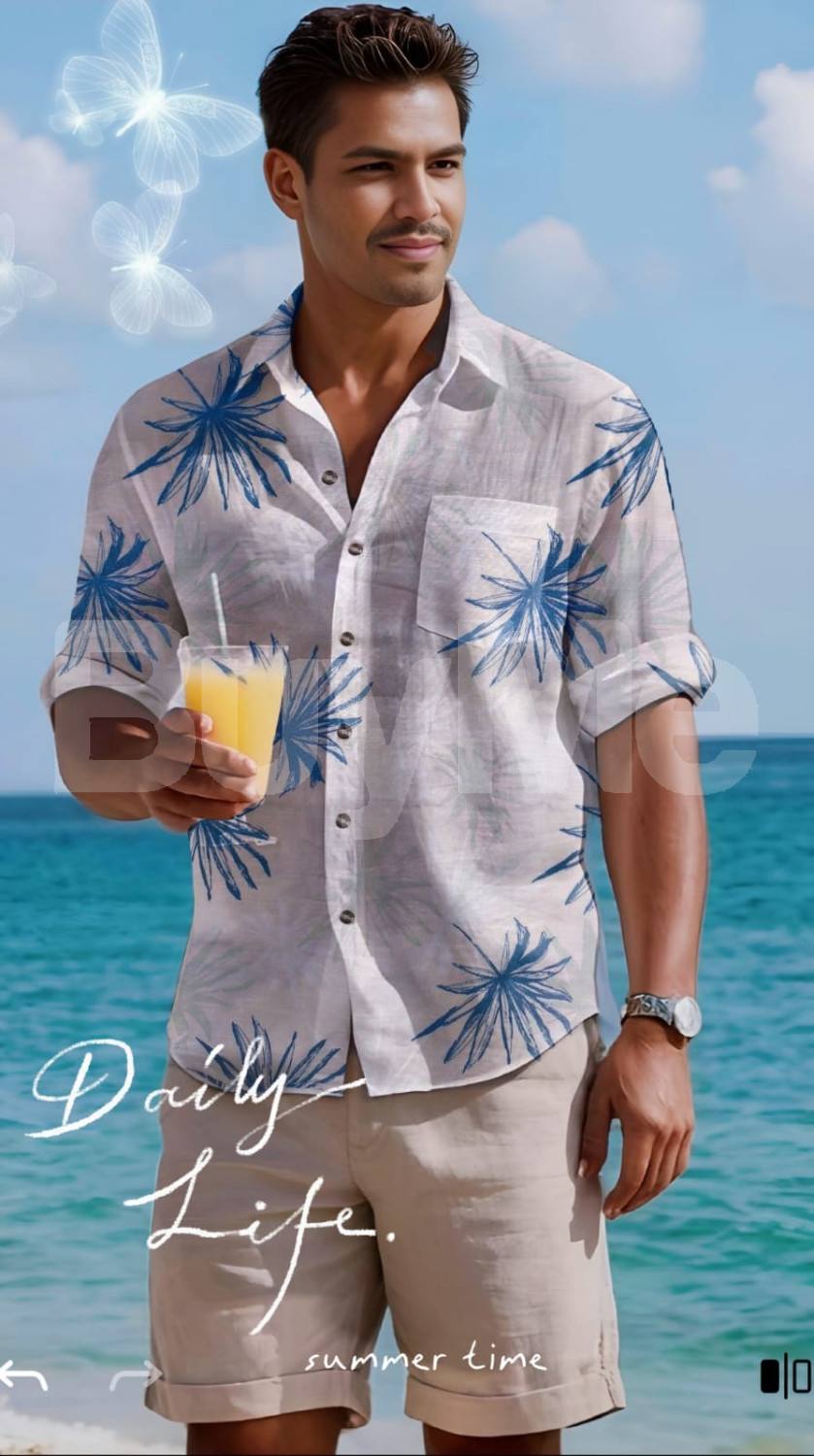 LONG SLEEVE PRINTED SHIRT