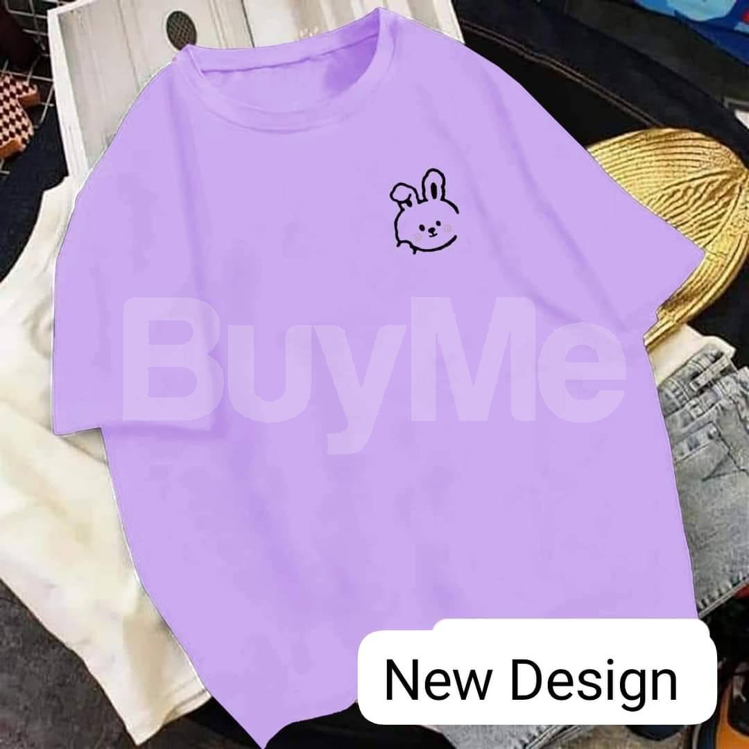 PURPLE BAGGY T SHIRT