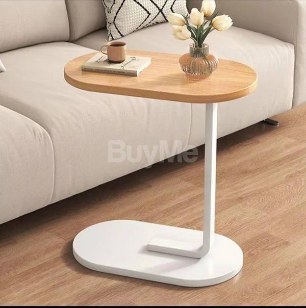 C SHAPED SIDE TABLE