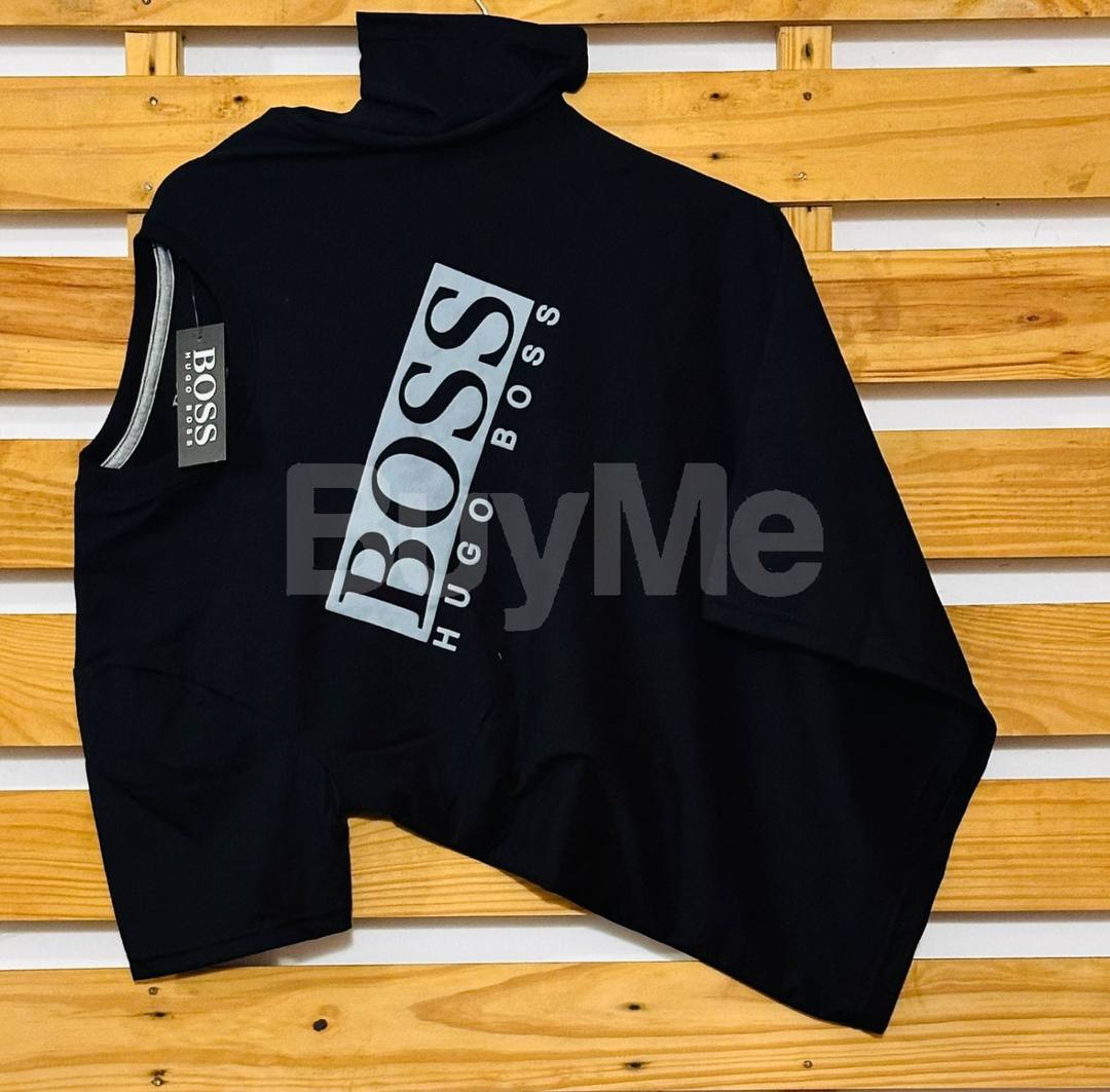 MENS CREW NECK T-SHIRT - BLACK
