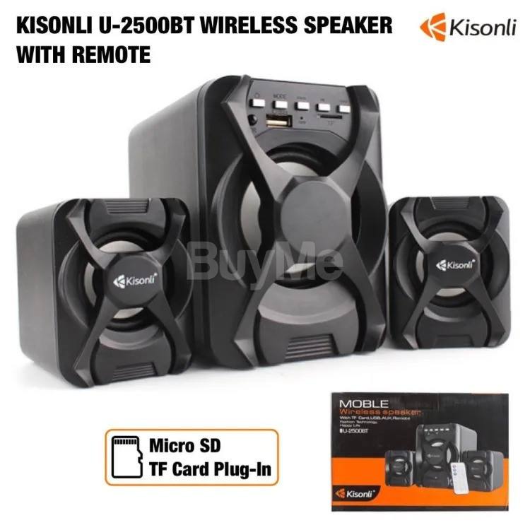 KISONLI U-2500BT WIRELESS SPEAKER WITH REMOTE FOR SALE