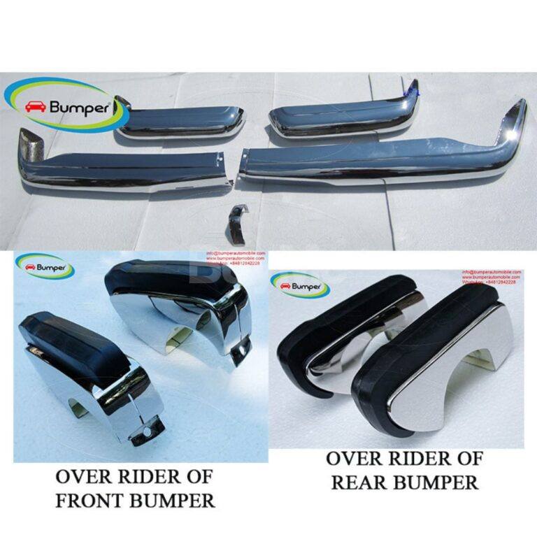 MERCEDES PAGODE W113 BUMPERS WITH OVER RIDERS
