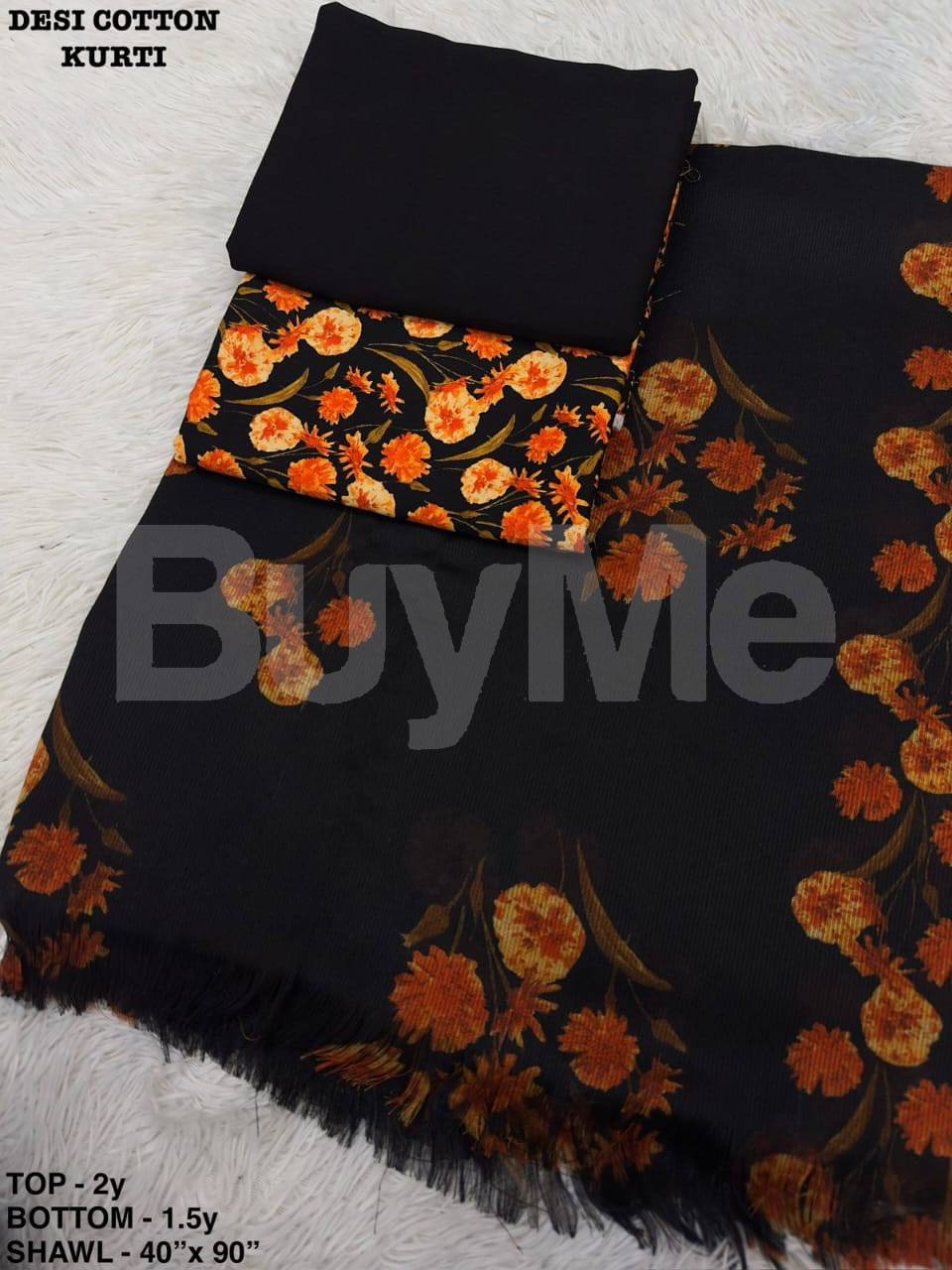 DESI COTTON KURTI SET