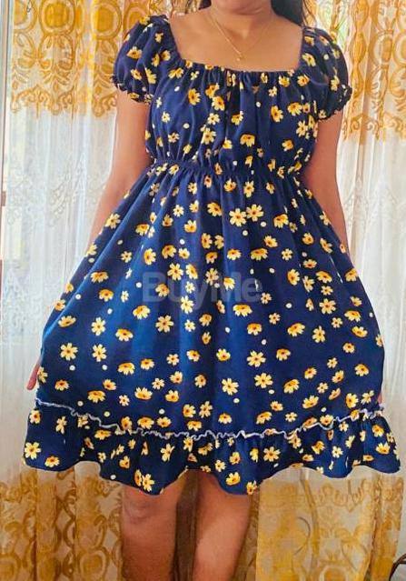 LADIES FROCK - BLUE COLOUR