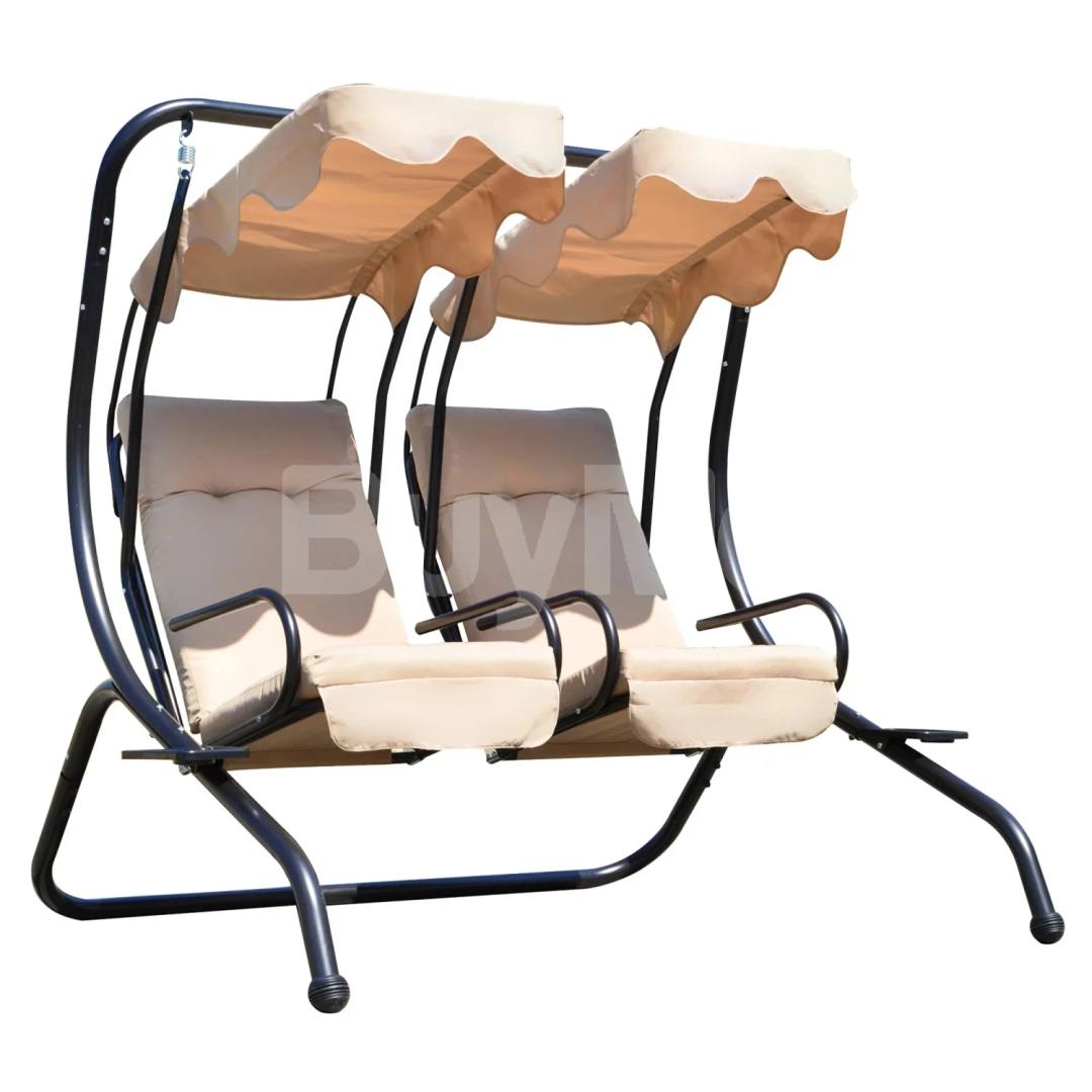 LUXURY METAL PORCH SWING