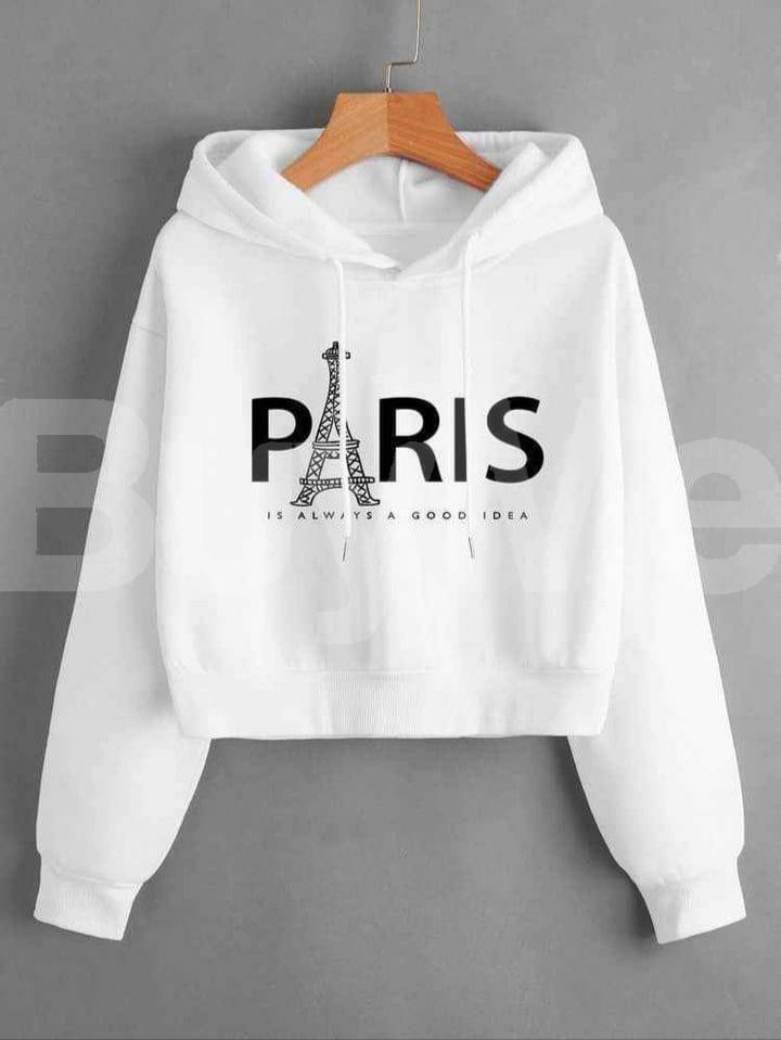 PARIS HOODIE - (WHITE)