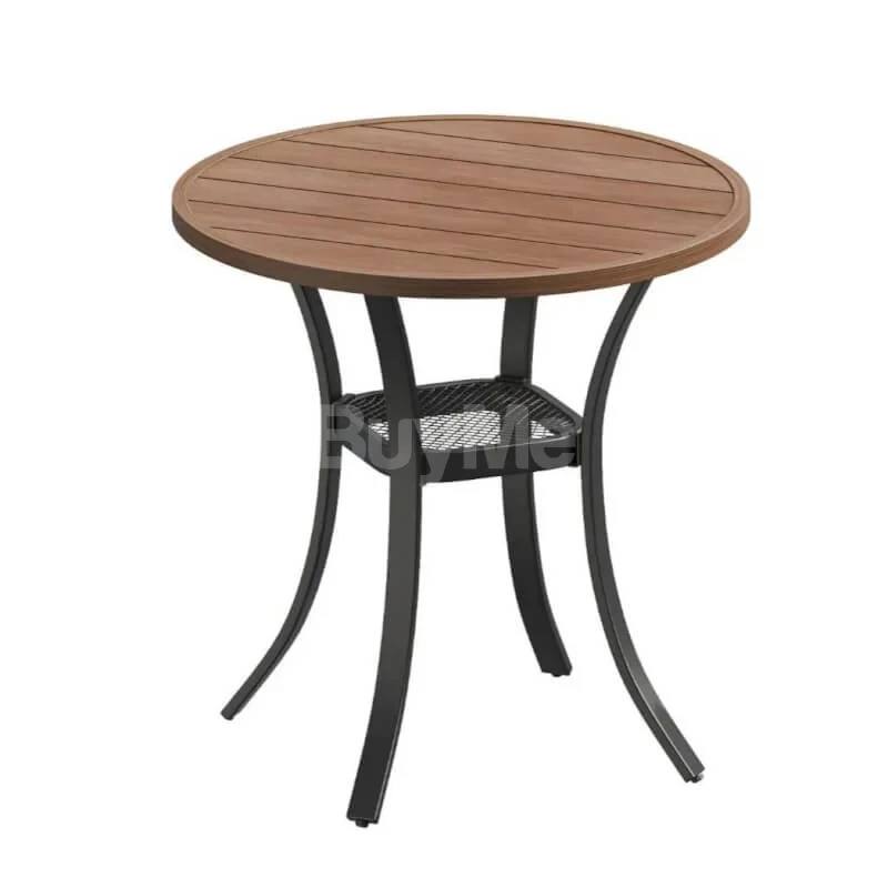 OUTDOOR ROUND METAL TABLE