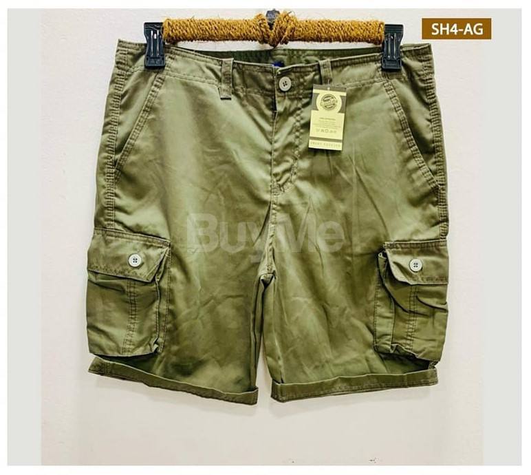 MENS SHORTS WITH POCKET - LIGHT KHAKI