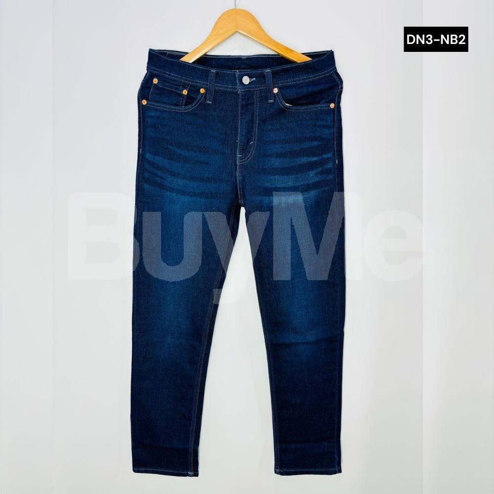 MEN'S DENIM TROUSERS - DARK BLUE