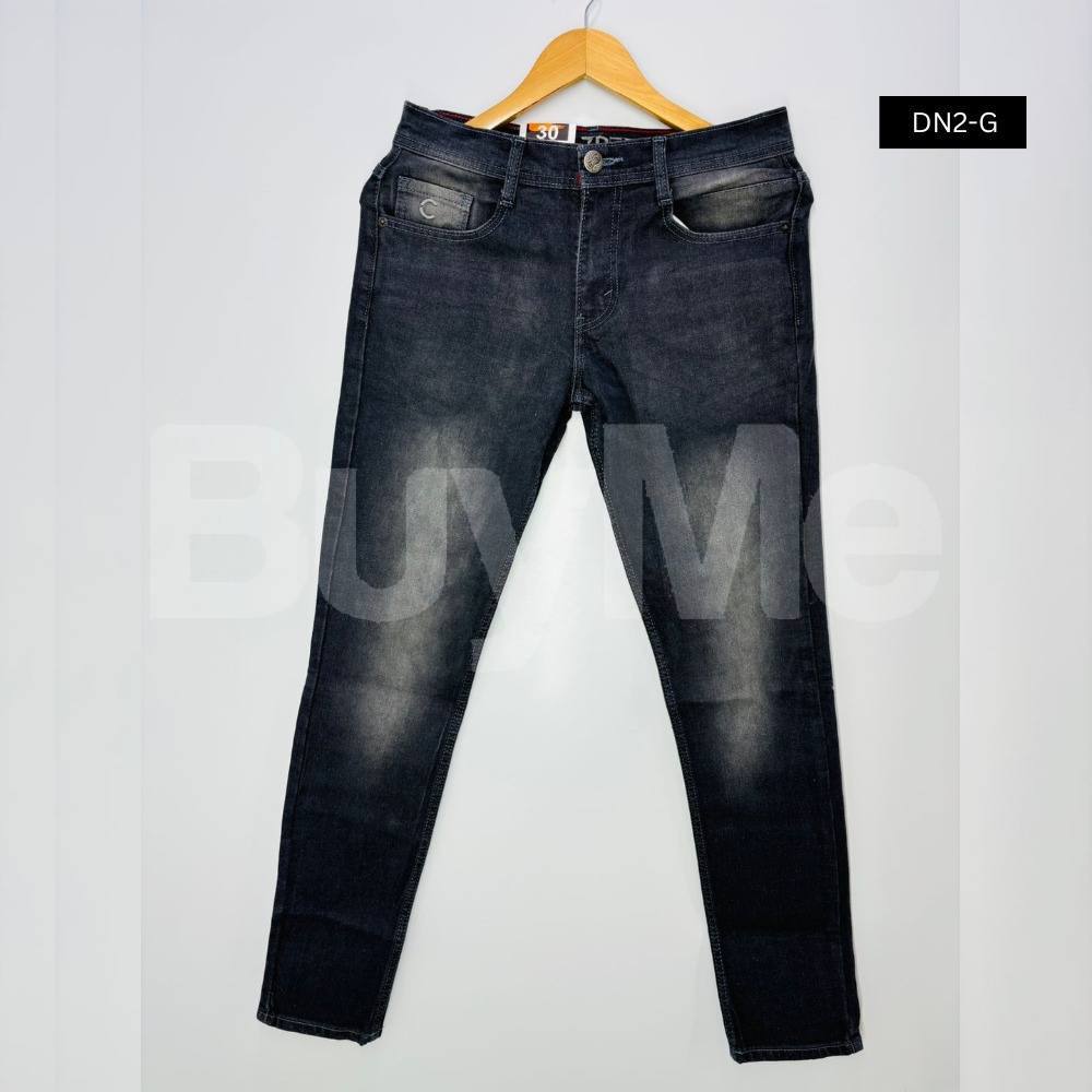 MEN'S DENIM TROUSERS - GREY
