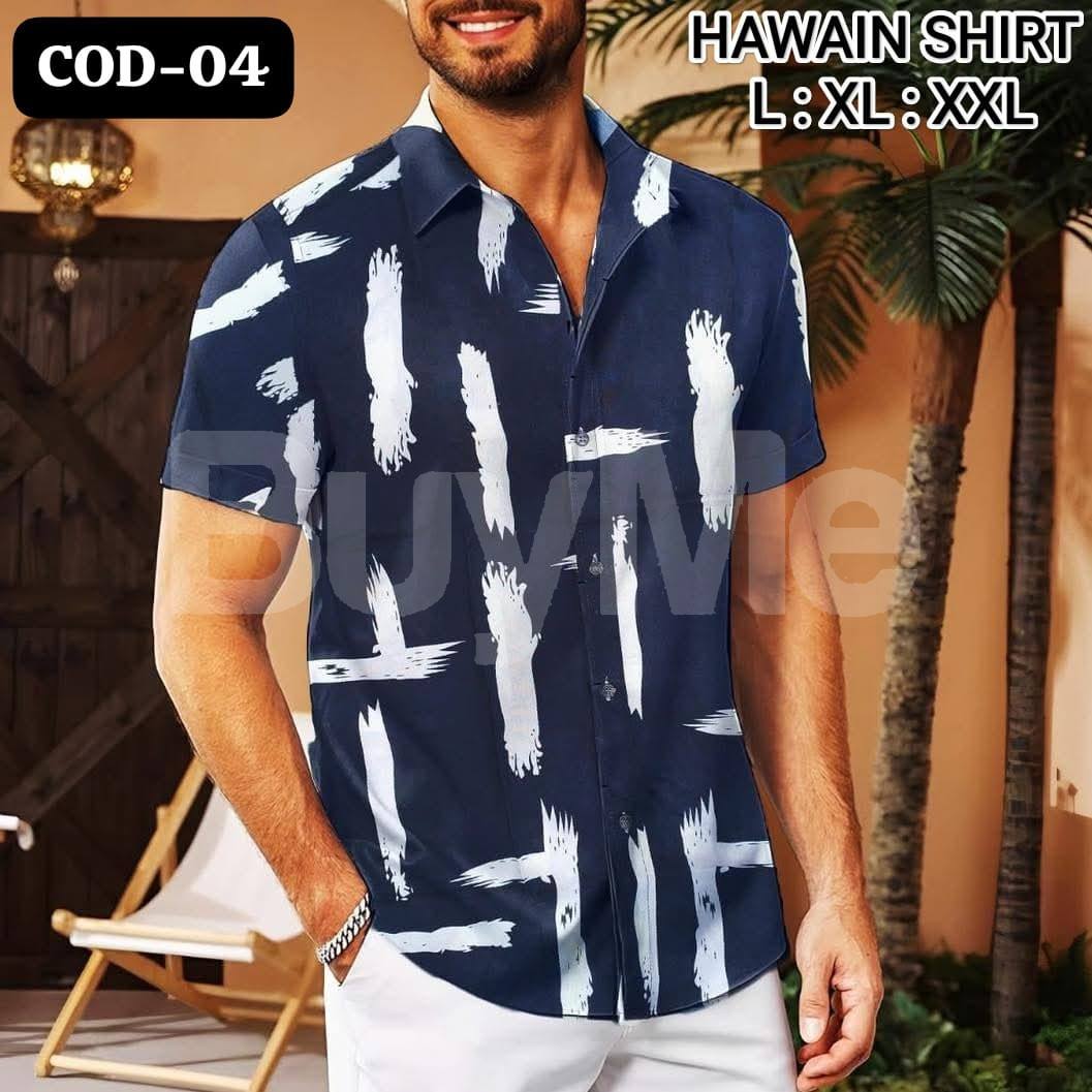 VISCOUS SHIRT - DARK BLUE