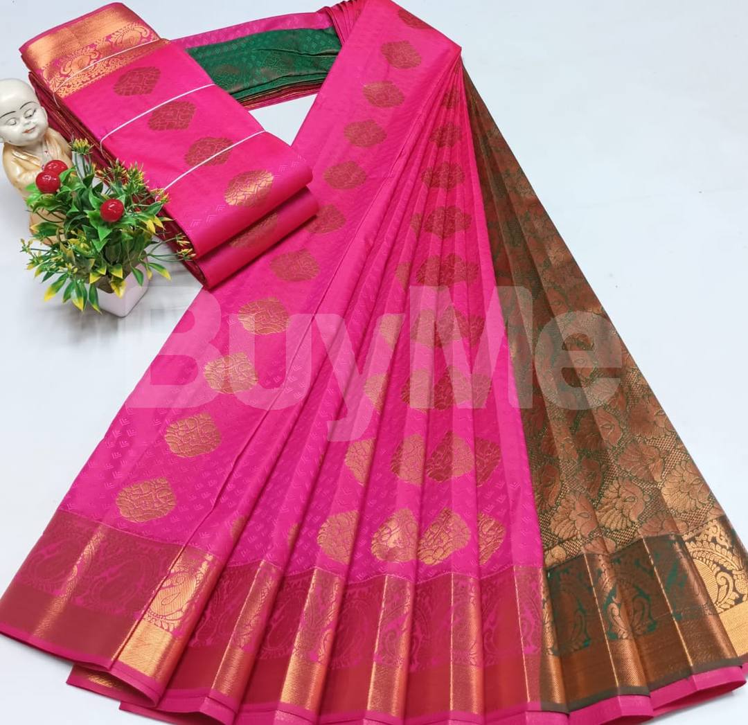 SAMUTHRIKA SILK SAREE - MAGENTA