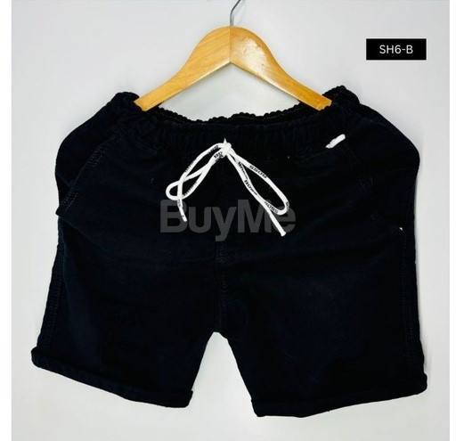 MENS PATCH SHORT - BLACK