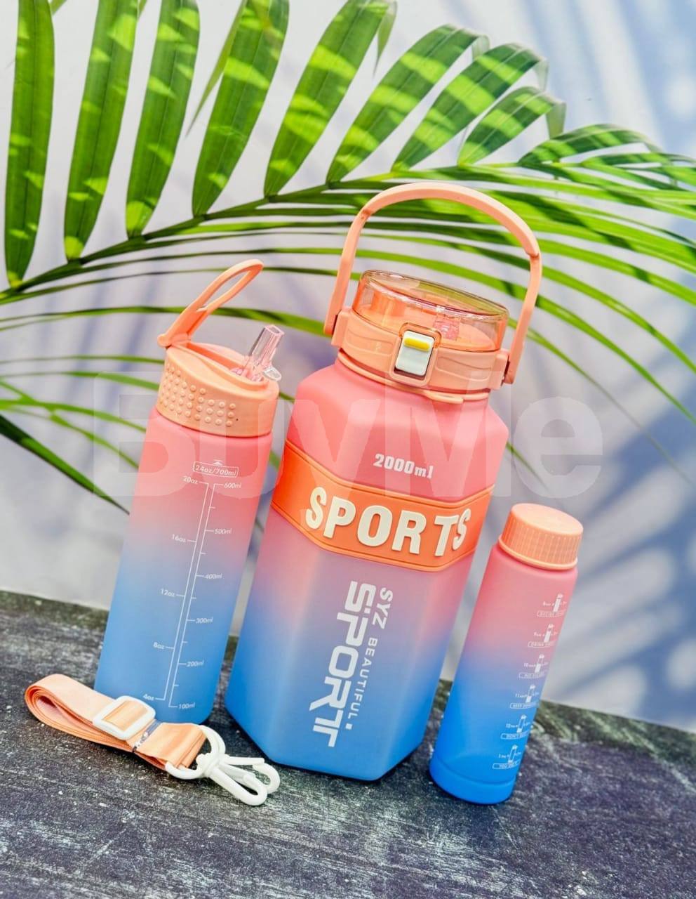 3 IN 1 BOTTLE SET WITH PHONE HOLDER