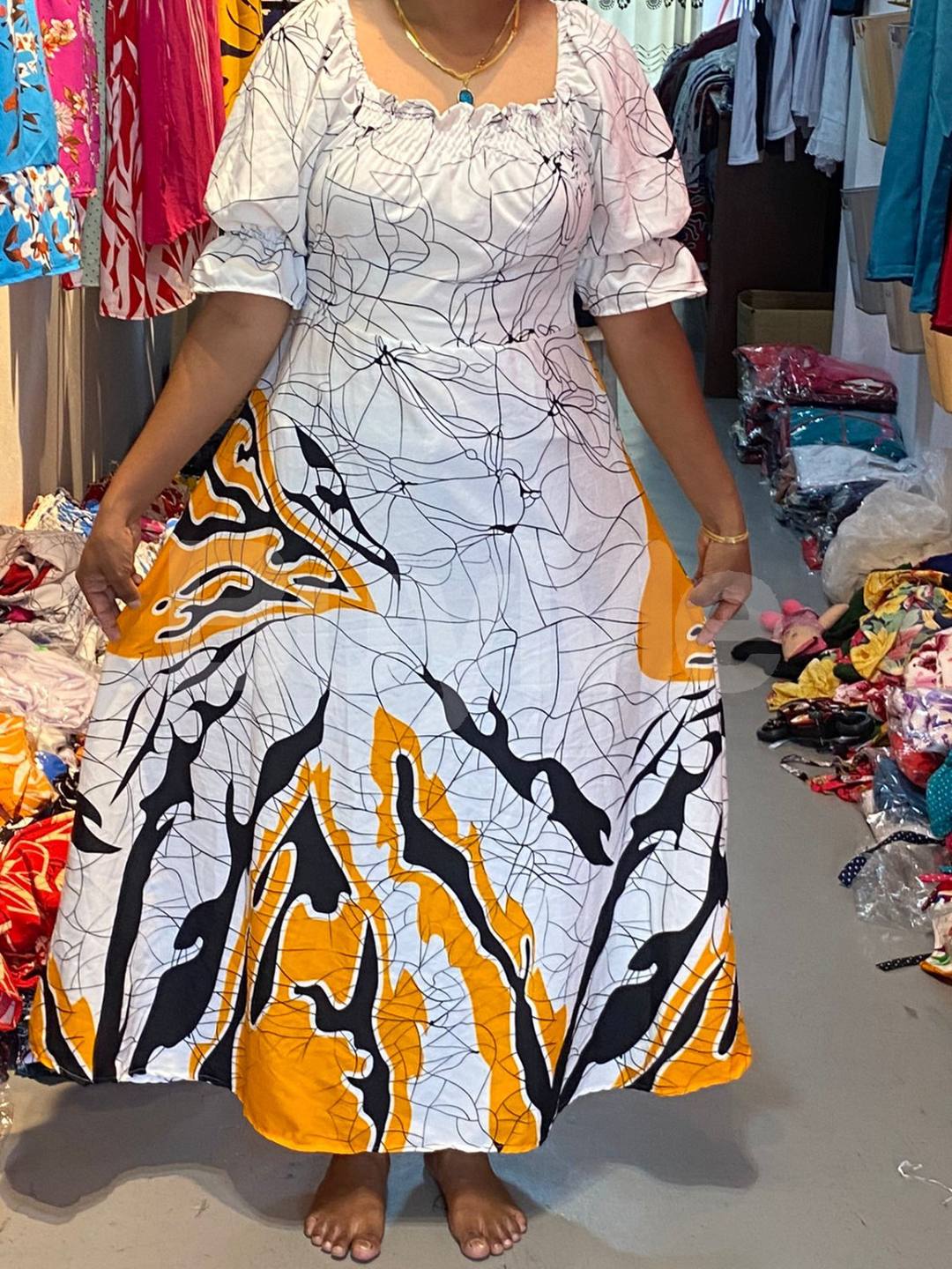 MAZA LONG FROCK