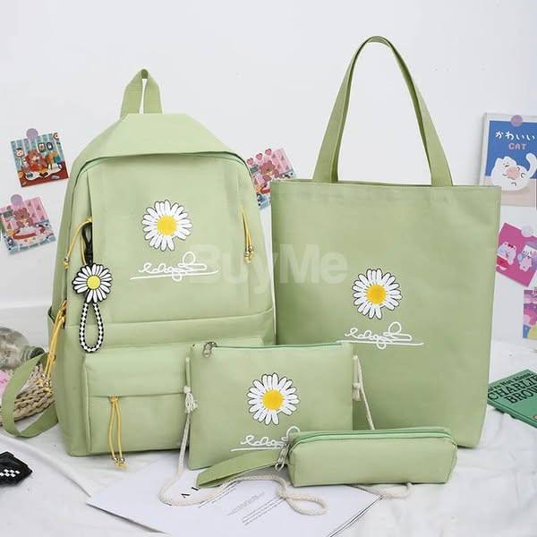 4 PCS SET GREEN BAG