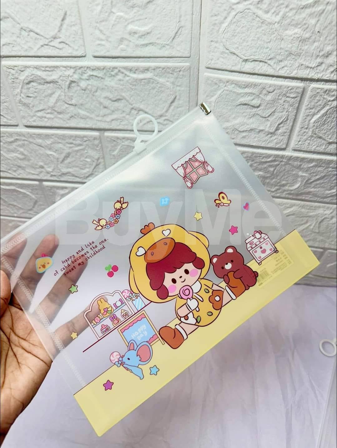 A5 SIZE ZIP LOCK BAG DESIGN