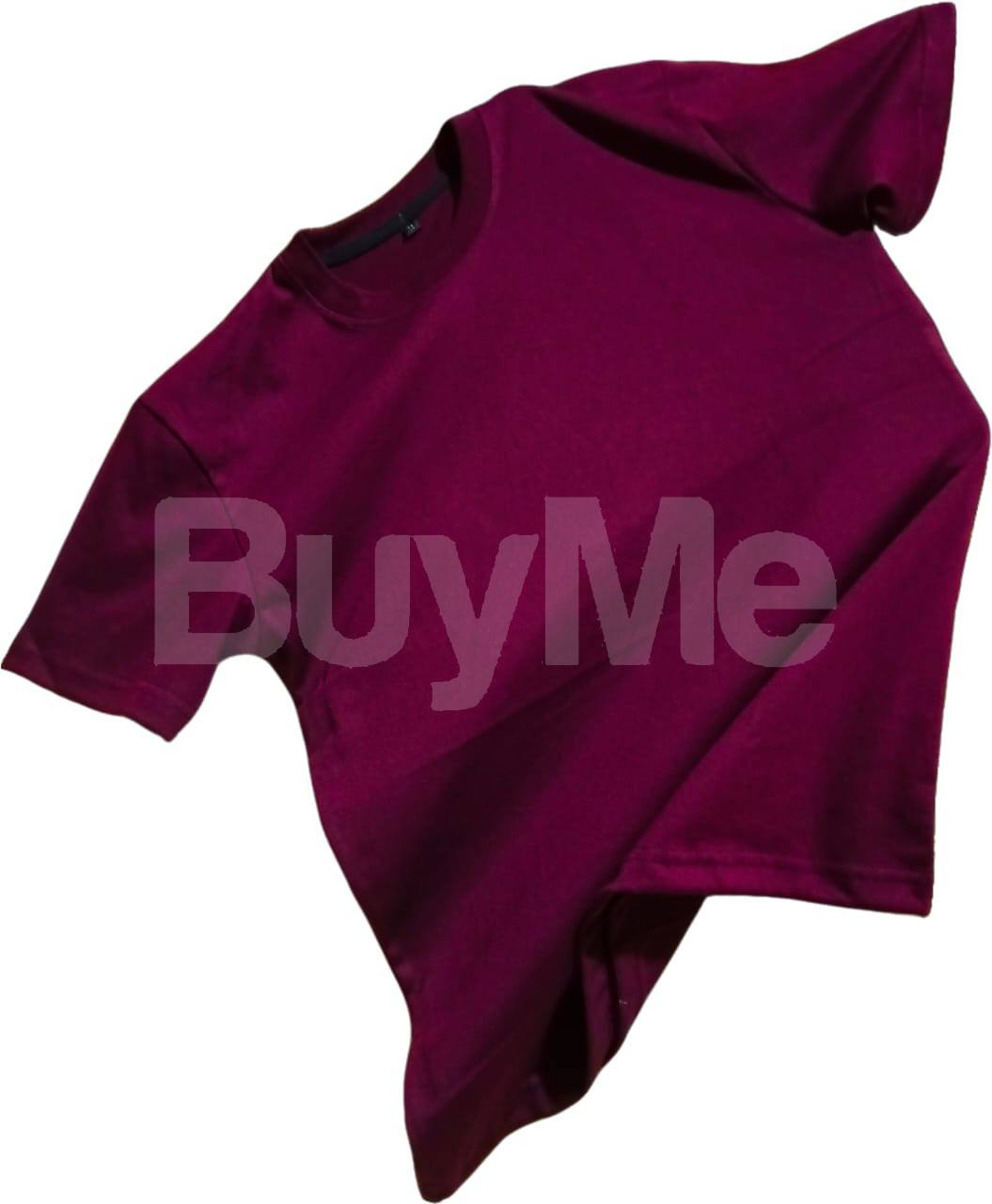 PLAIN COLOR TSHIRT - MAGENTA