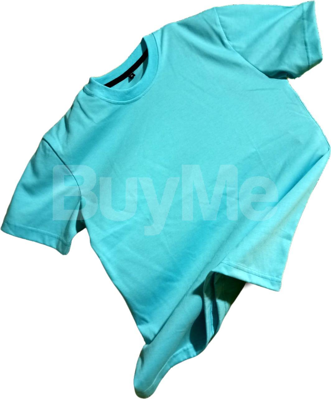 PLAIN COLOR TSHIRT - BLUE