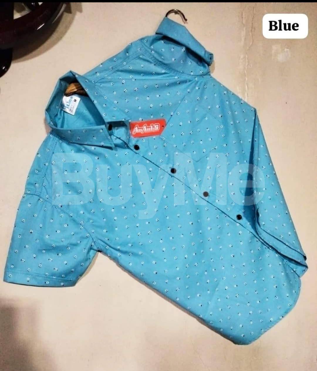 COTTON SHIRT - BLUE COLOUR