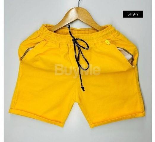 DAZZLING MENS SHORT - YELLOW