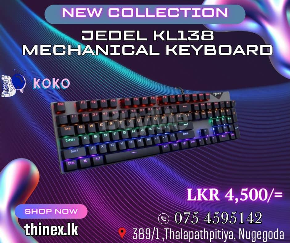 JEDEL KL138 MECHANICAL KEYBOARD