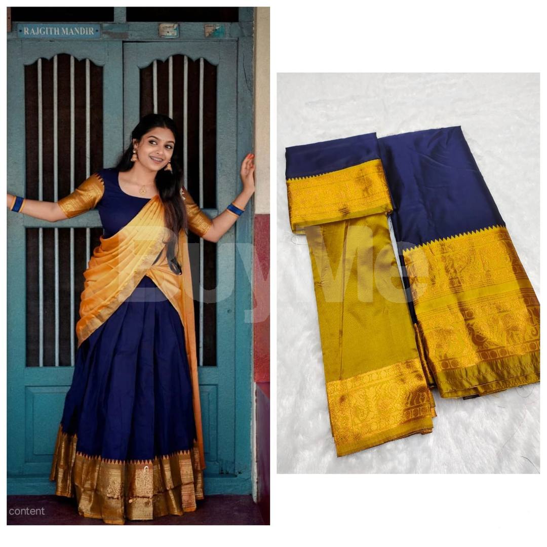 KANJIVERAM SILK ZARI LEHANGA