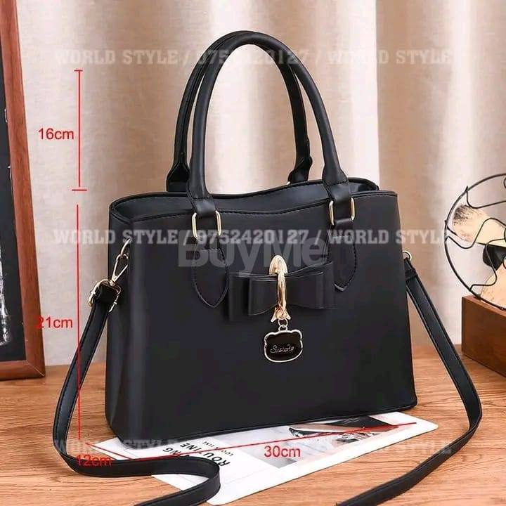 LADIES HANDBAG BLACK