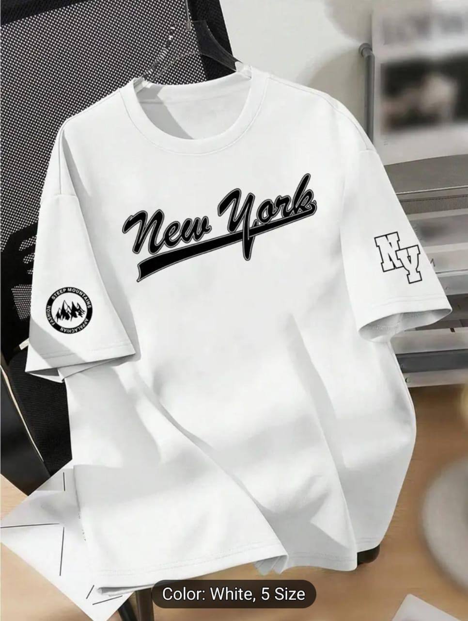 STUNNING BAGGY T SHIRT - WHITE