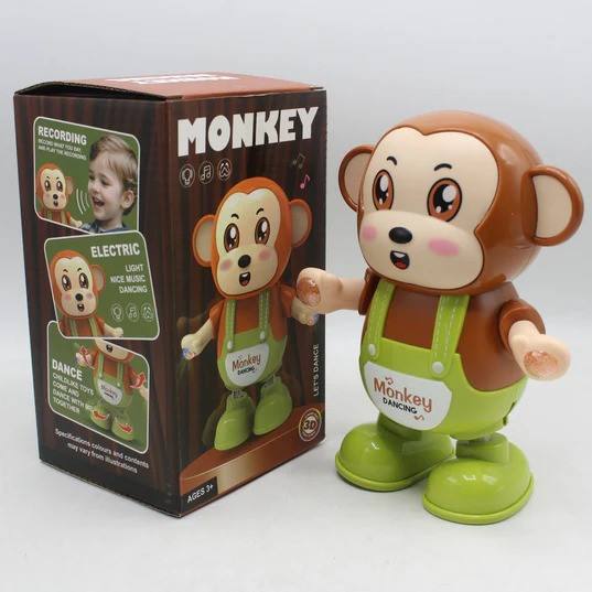 LITTLE MONKEY TALKING & DANCING TOY (P06662)