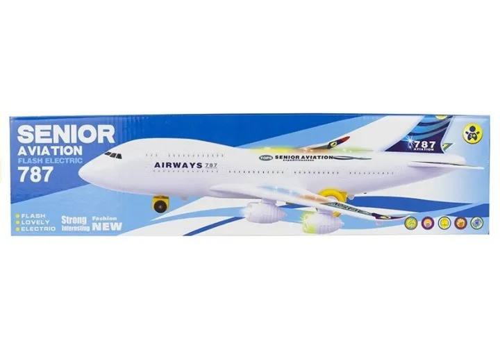 MUSIC AEROPLANE TOY 787 - BATTERY OPERATED (P06643)